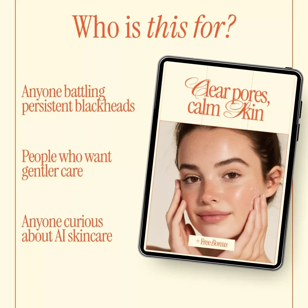 Clear Pores, Calm Skin: A Gentle Guide on how to treat blackheads safely for Clearer, Happier Skin