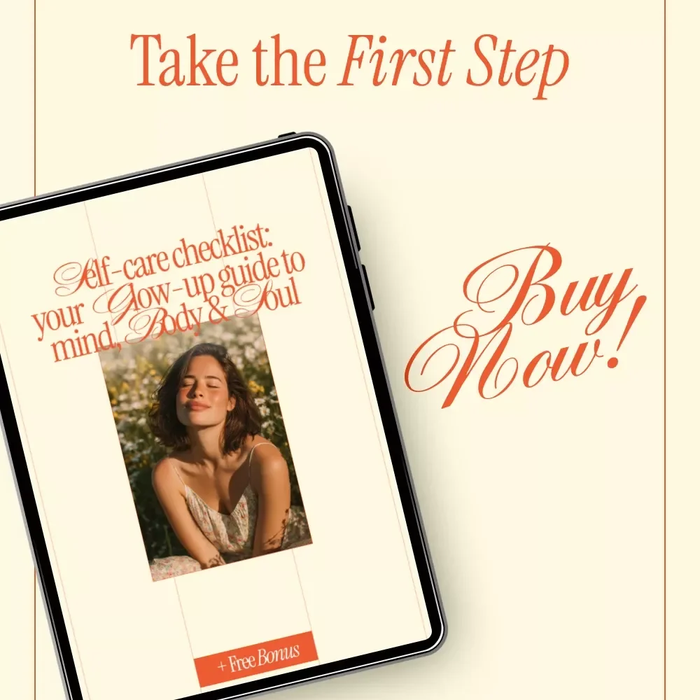 Self-Care Checklist: Your Glow-Up Guide to Mind, Body & Soul | Digital Download Self Care Guide, Wellness Checklist, Glow Up eBook