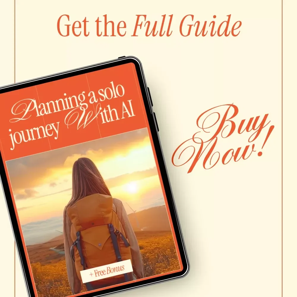 Planning a Solo Journey with AI: Smart eBook Guide for Self-Discovery, Using ai to plan a solo trip for self discovery, Personalized Travel Planning
