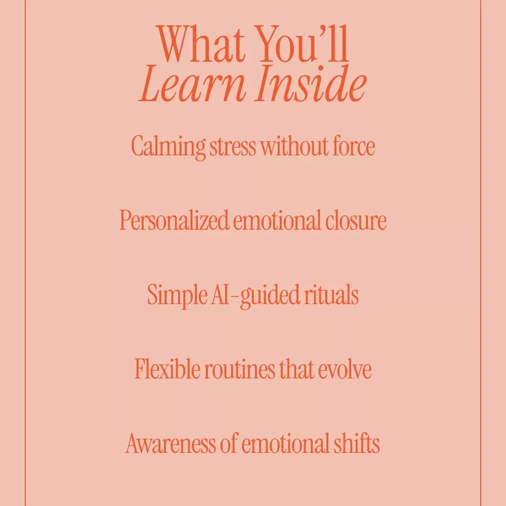AI Helps You Release Stress – A Gentle Digital Guide Using ai to create a ritual for saying goodbye to stress, Calm Your Nervous System & Build Emotional Balance
