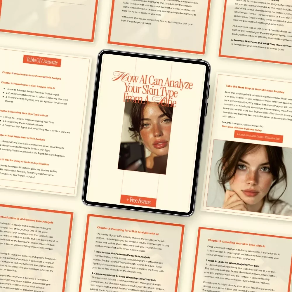 How AI Can Analyze Your Skin Type from a Selfie | Smart Skincare Ebook Guide Using ai to analyze your skin type from a selfie for Personalized Beauty Routines