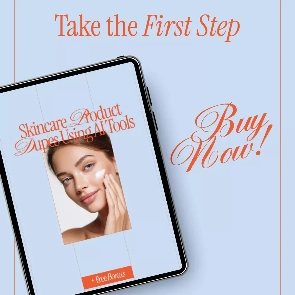 Skincare Product Dupes Using AI Tools | Smart Beauty Checklist for Finding Affordable Skincare Alternatives with ai tools to find dupes for skincare products