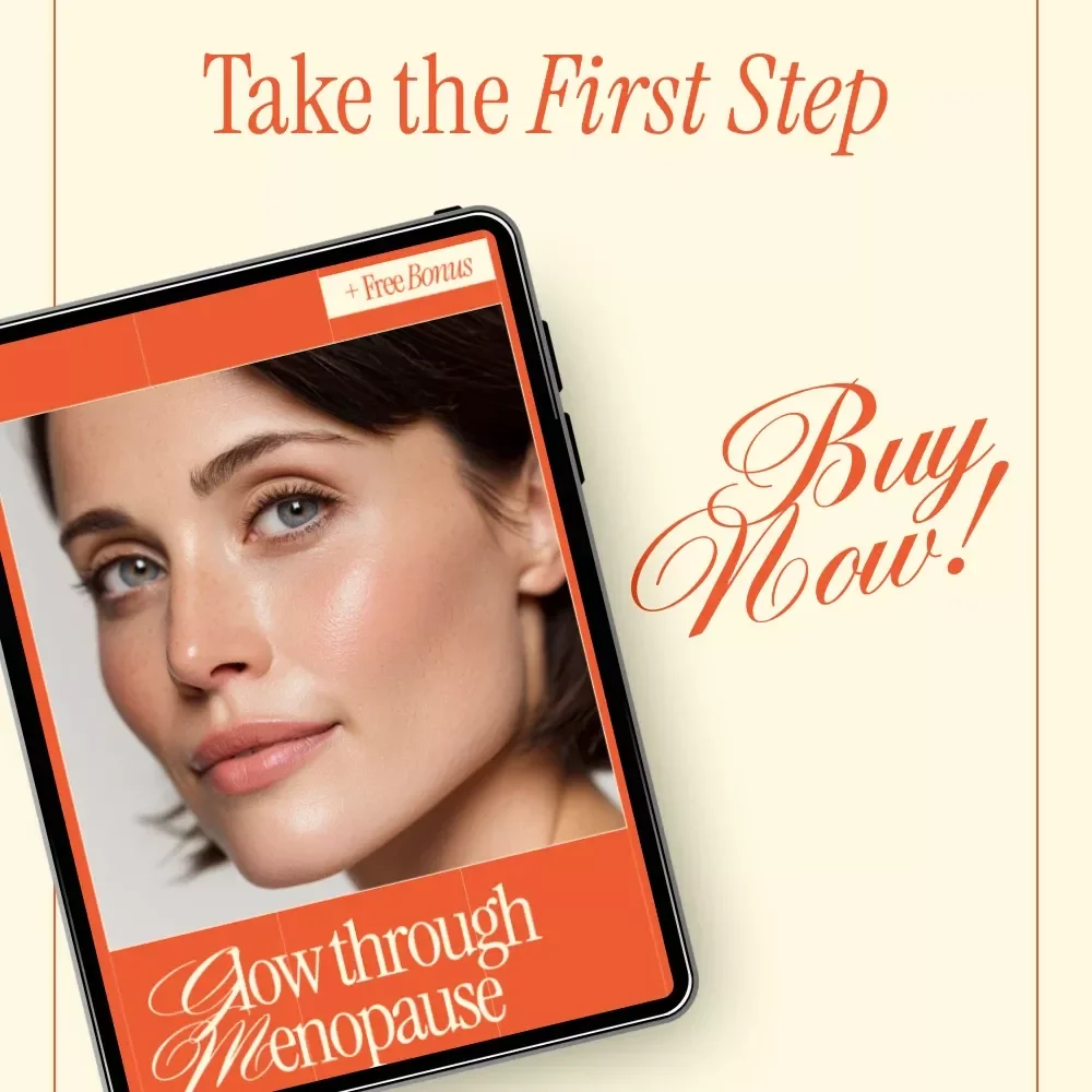 Glow Through Menopause – Checklist | How to Choose Beauty Products for Menopausal Skin | Skincare & Beauty Routine Guide