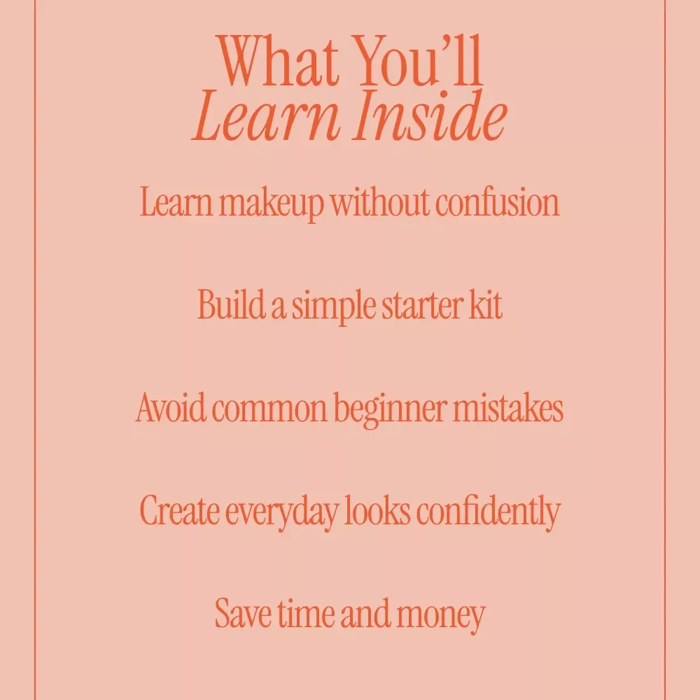 Your First Makeup Wins | Beginner-Friendly eBook – Makeup for Beginners Step by Step Guide