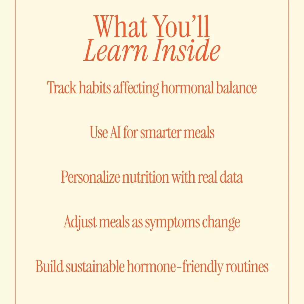 Create a Meal Plan for Hormonal Health with AI | Smart Guide Using ai to create a meal plan for hormonal balance