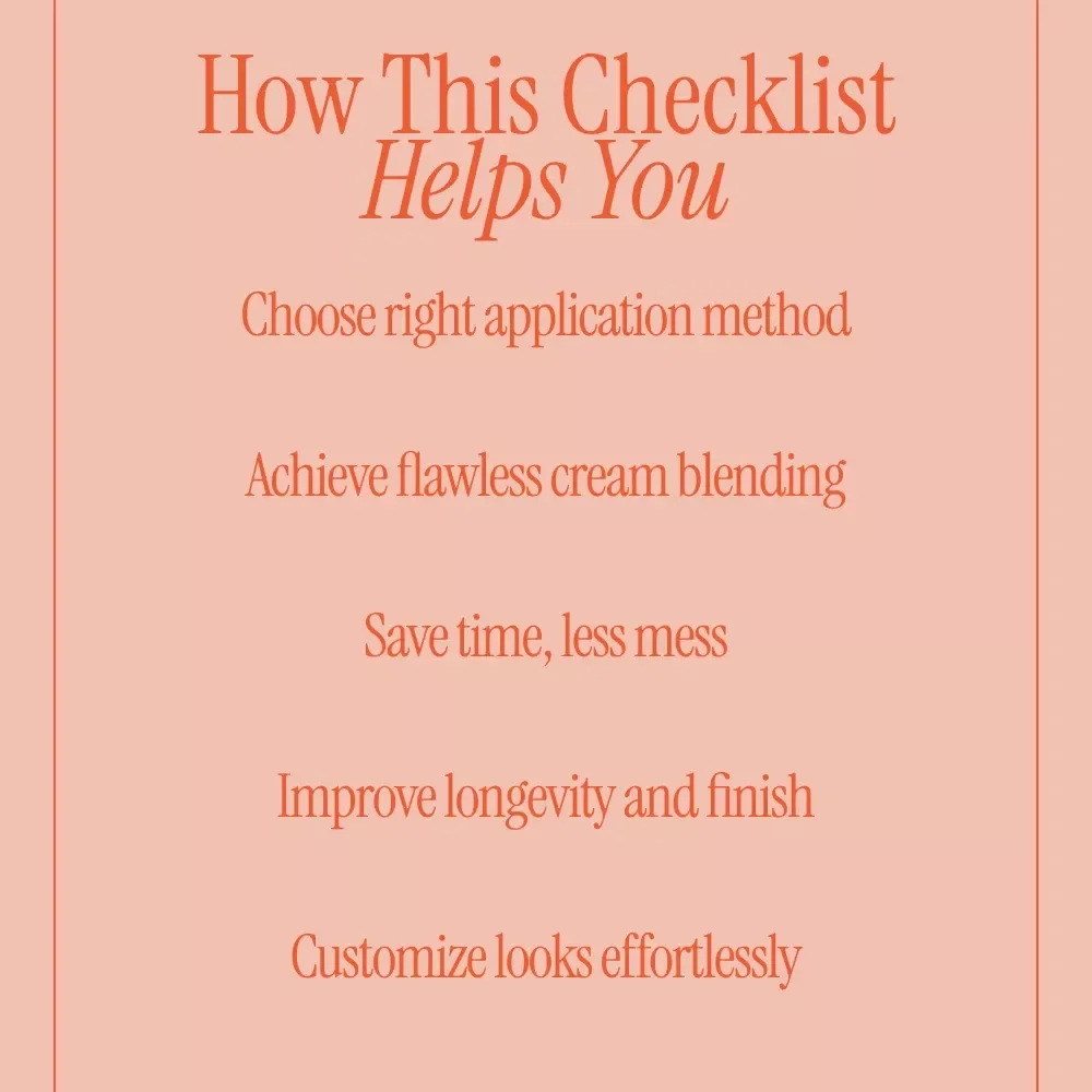 Cream Products Decoded: Fingers vs Brush | Makeup Checklist Guide | fingers vs brush for cream products
