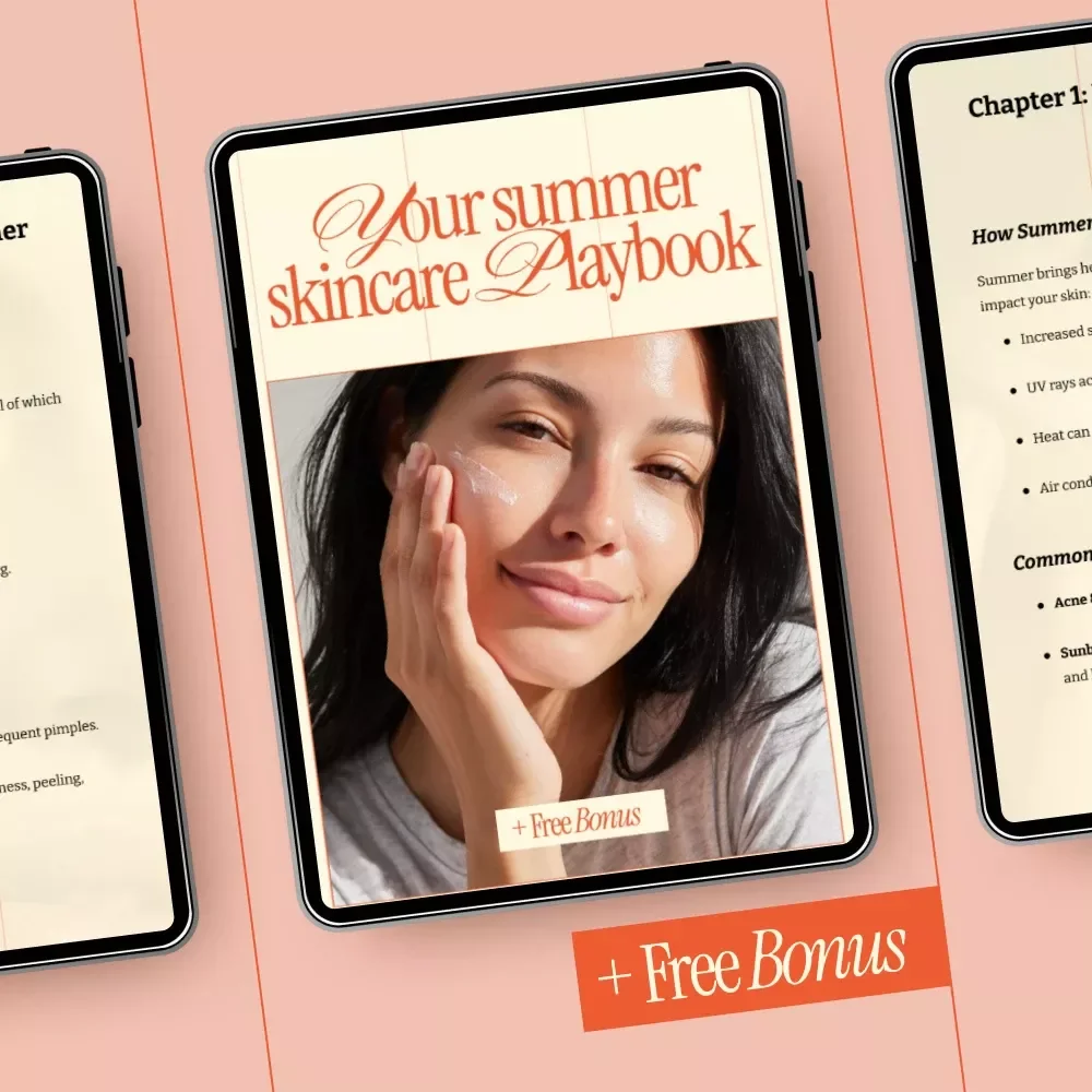 Your Summer Skincare Playbook – Complete Summer Skincare Routine eBook for Glowing, Healthy Skin
