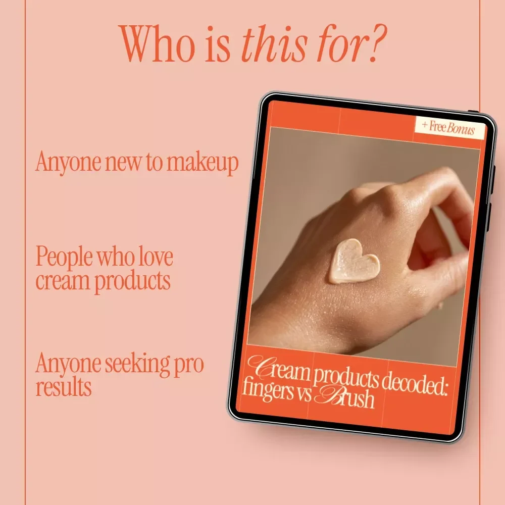 Cream Products Decoded: Fingers vs Brush | Makeup Checklist Guide | fingers vs brush for cream products