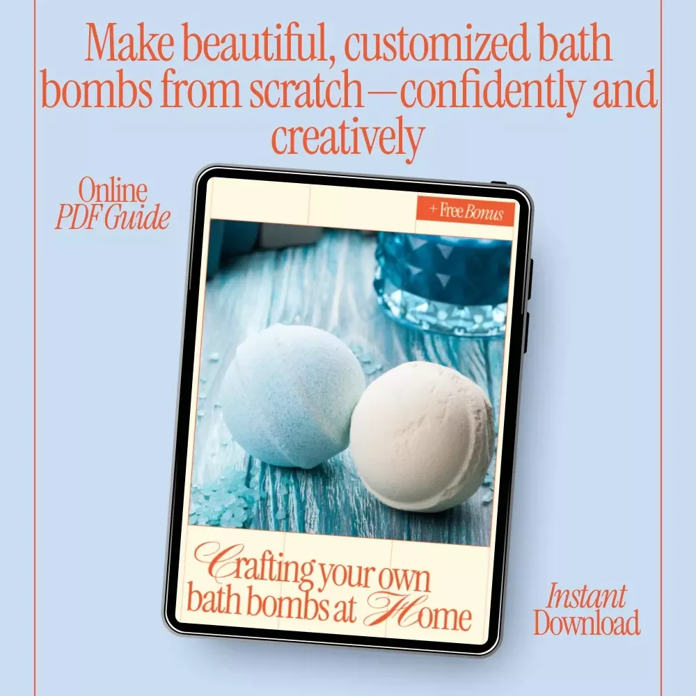 Crafting Your Own Bath Bombs at Home | Beginner-Friendly DIY Ebook Guide on how to make bath bombs at home | Relaxing Self-Care, Creative Gifts, Natural Bath Recipes