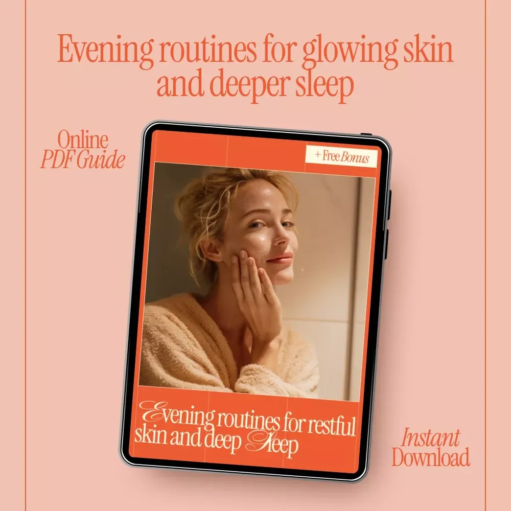 Evening Routines for Restful Skin and Deep Sleep – Nighttime Skincare & Sleep Ritual Guide, Beauty Sleep eBook, AI-Enhanced Evening Routine Download