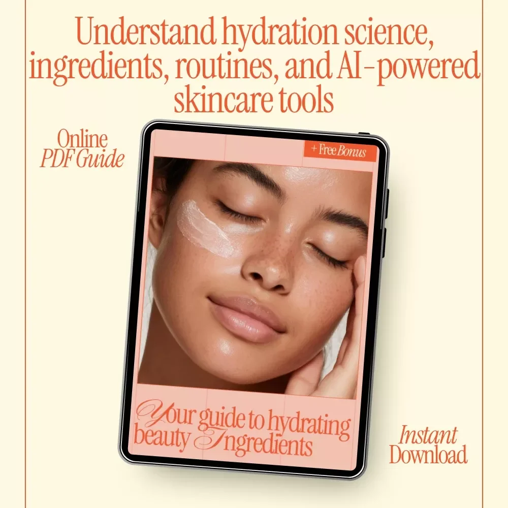 Your Guide to Hydrating Beauty Ingredients | Digital Skincare Guide on Hydrating Ingredients in Beauty Products for Glowing Skin