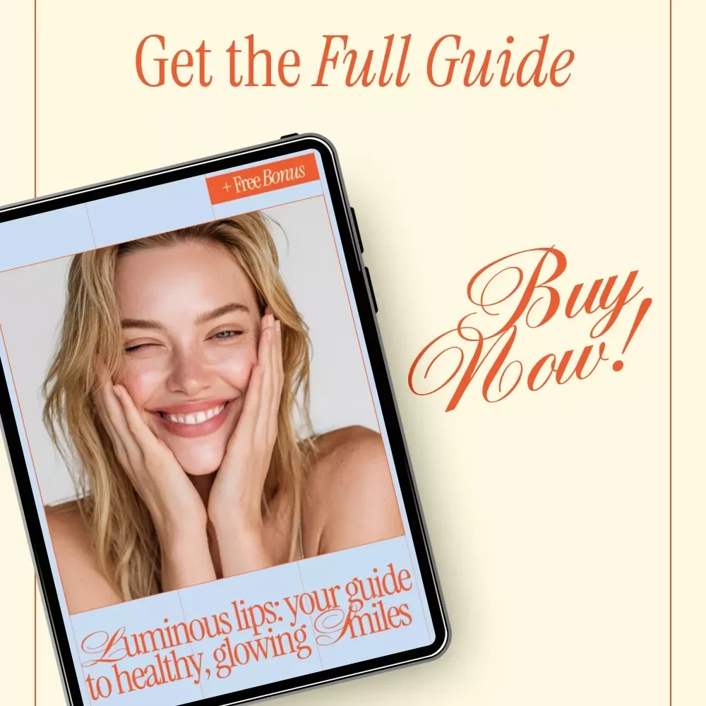Luminous Lips: Your Guide to Healthy, Glowing Smiles | Digital Lip Care Guide, Lip Care Routine, DIY Lip Care Treatments, AI-Powered Lip Health Tips