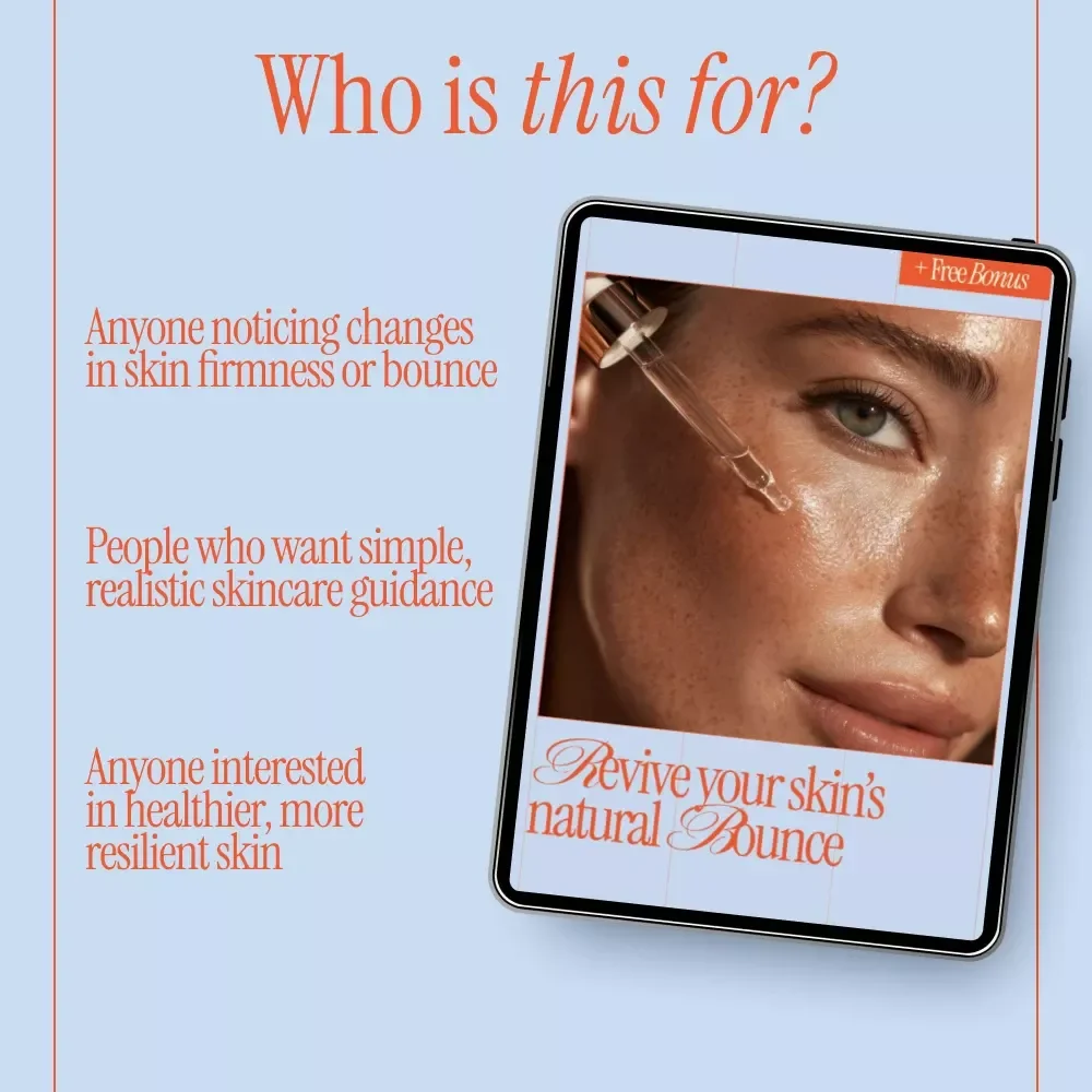 Revive Your Skin’s Natural Bounce – A Complete Guide to Ways to Improve Skin Elasticity, Skin Firmness & Youthful Glow (Digital Download)