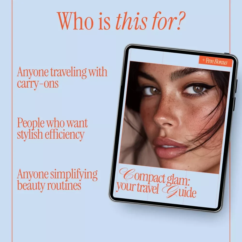 Compact Glam: Your Travel Guide – Minimalist Makeup Travel Kit eBook for Smart, Stylish Packing