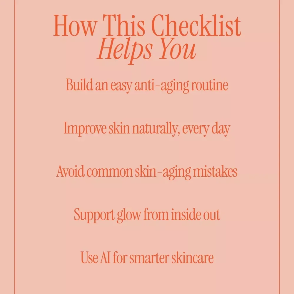 Daily Habits That Keep Skin Youthful – Anti-Aging Skincare Routine Guide, Daily Skin Care Checklist, Healthy Skin Lifestyle eBook, Glow From Within Beauty Guide