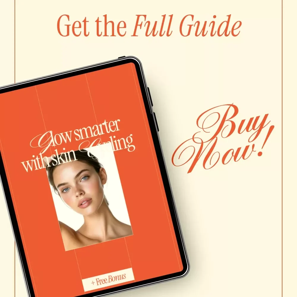 Glow Smarter With Skin Cycling – Simple Skin Cycling Guide, Beginner 4-Night Skin Cycle eBook, Barrier Repair Skincare Routine, Long-Term Skin Health Digital Download