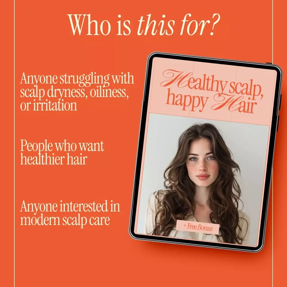 Healthy Scalp, Happy Hair | Scalp Care Guide, Hair Growth & Natural Scalp Wellness eBook