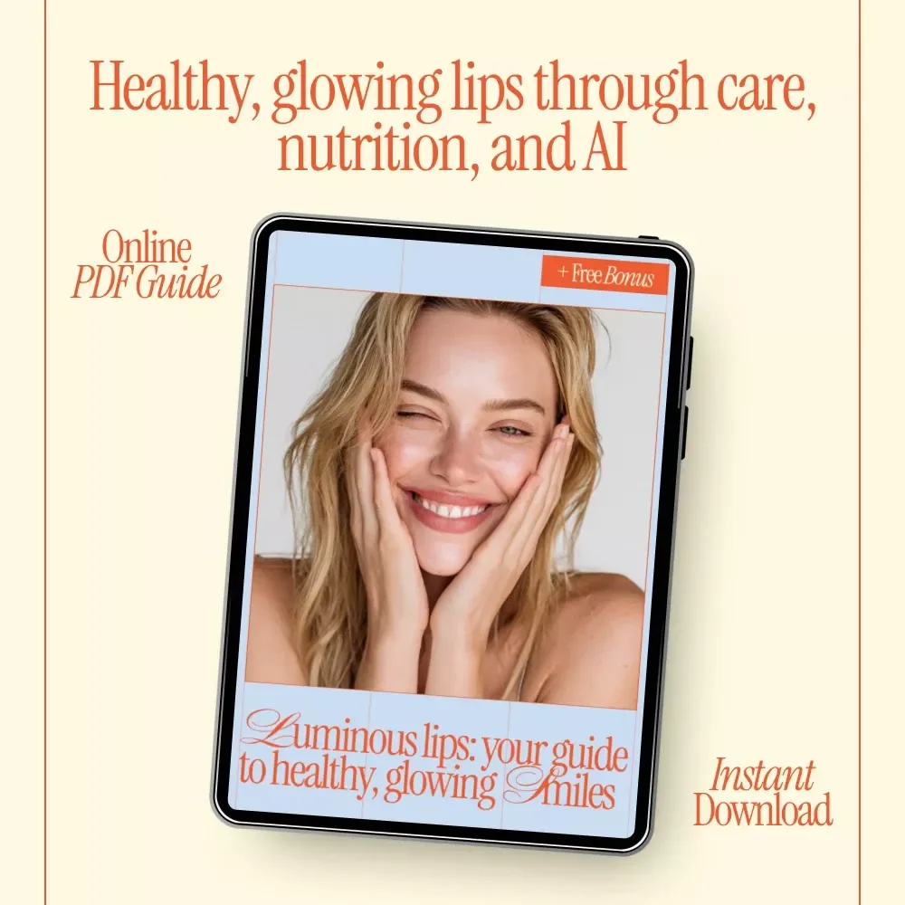 Luminous Lips: Your Guide to Healthy, Glowing Smiles | Digital Lip Care Guide, Lip Care Routine, DIY Lip Care Treatments, AI-Powered Lip Health Tips