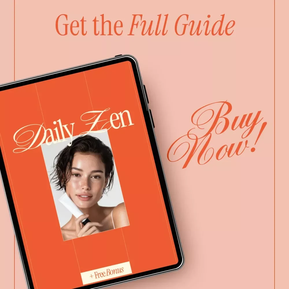 Daily Zen – Mindful Self-Care Guide & Digital Wellness eBook | Daily Routines, Skincare Rituals, Journaling, AI-Powered Self-Care Prompts