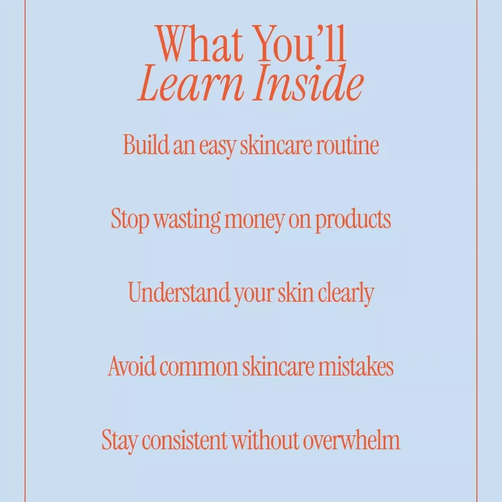 Skin Care Made Simple for Real Life | Simple Skincare Guide, Skincare Routine eBook, Digital Download for Beginners
