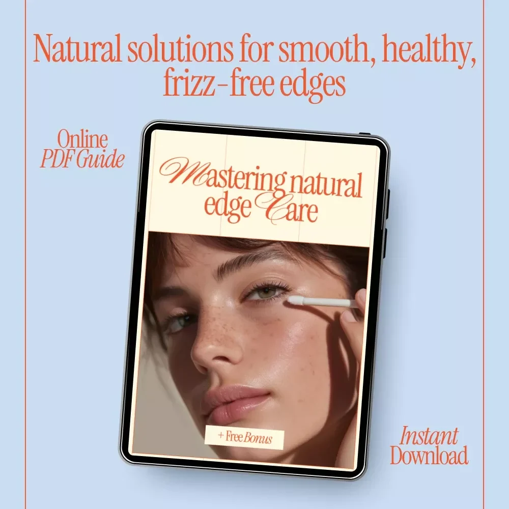 Mastering Natural Edge Care – Digital Guide for Frizz Control at the Roots, Natural Oils, Daily Edge Care Routine & Long-Term Edge Health