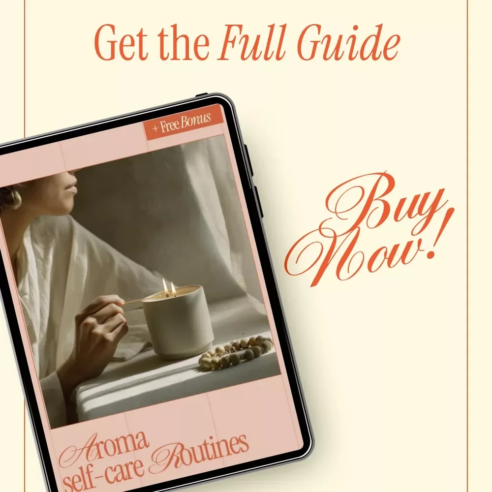 Aroma Self-Care Routines Ebook | Holistic Aromatherapy Guide for Daily Wellness, Stress Relief & Mindful Living