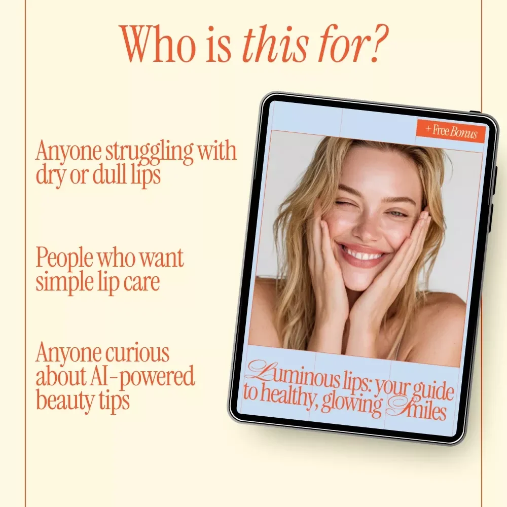 Luminous Lips: Your Guide to Healthy, Glowing Smiles | Digital Lip Care Guide, Lip Care Routine, DIY Lip Care Treatments, AI-Powered Lip Health Tips