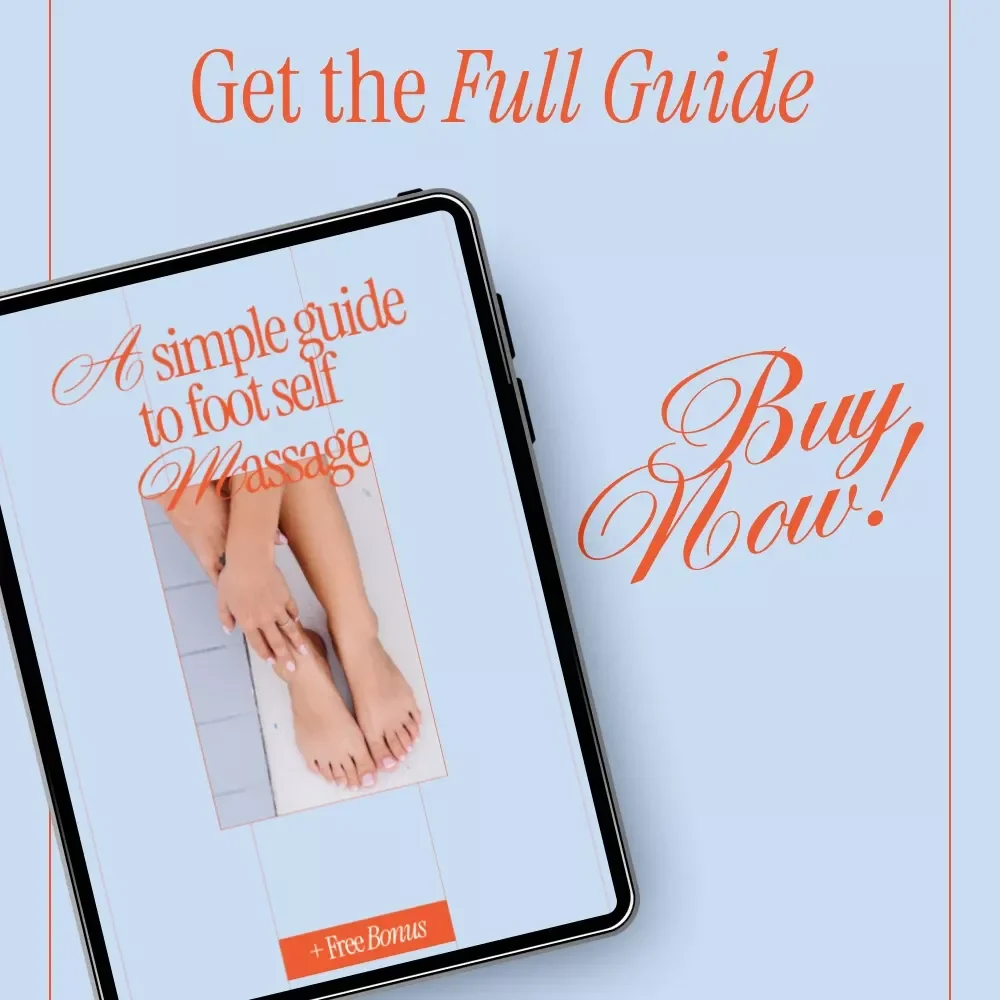 A Simple Guide to Foot Self Massage – Digital Wellness Guide for Relaxation, Pain Relief, and Daily Foot Care | foot self massage