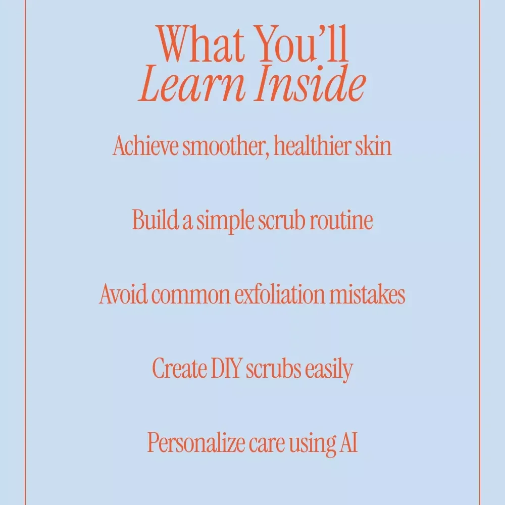 Body Scrub Routines Guide | Complete Body Scrub Routines for Smooth, Glowing Skin | Skincare Digital Download