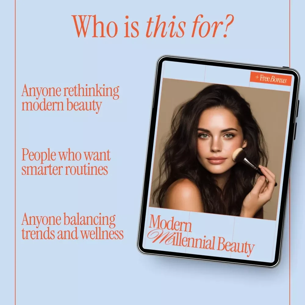 Modern Millennial Beauty – Ebook Guide to Understanding What Beauty Trends Millenials Follow, Skincare, Makeup & Wellness Evolution