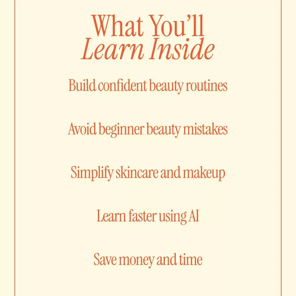 Beauty Basics Made Simple for Beginners – Easy Skincare & Makeup eBook | What Are Best Beauty Tips for Beginners Guide