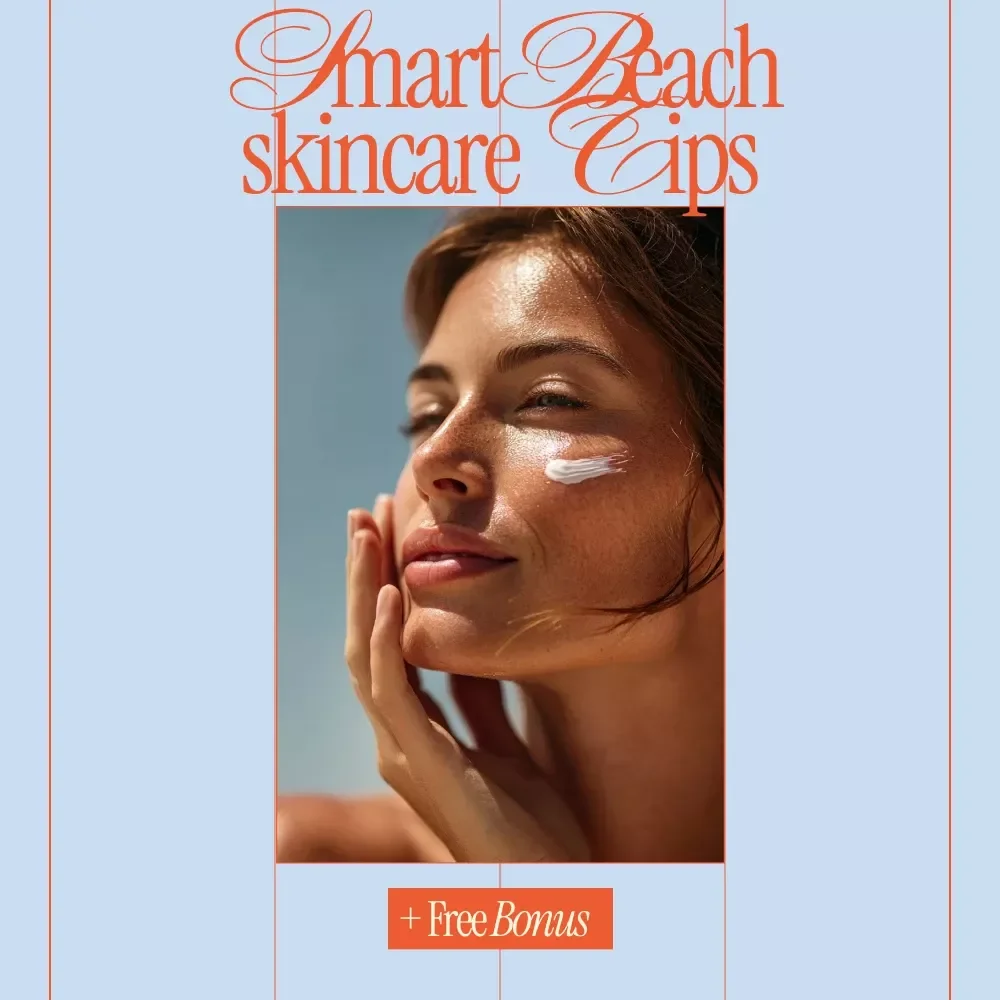 Smart Beach Skincare Tips | Digital Guide with Beach Skincare Tips for Sun Protection, After-Sun Care & Tech-Savvy Skin Health