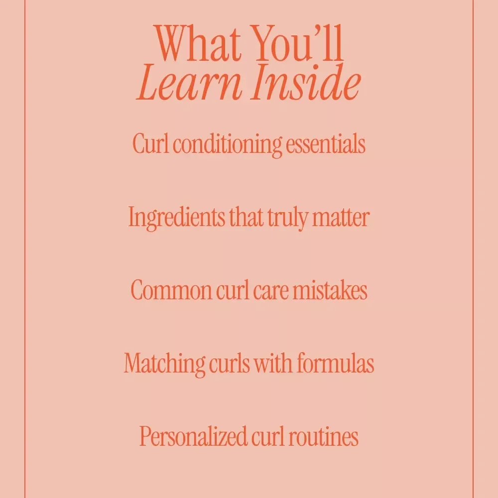 A Curly Hair Conditioner Guide – Ingredient Breakdown & Conditioner Ingredients for Curls, Digital Curl Care Guide