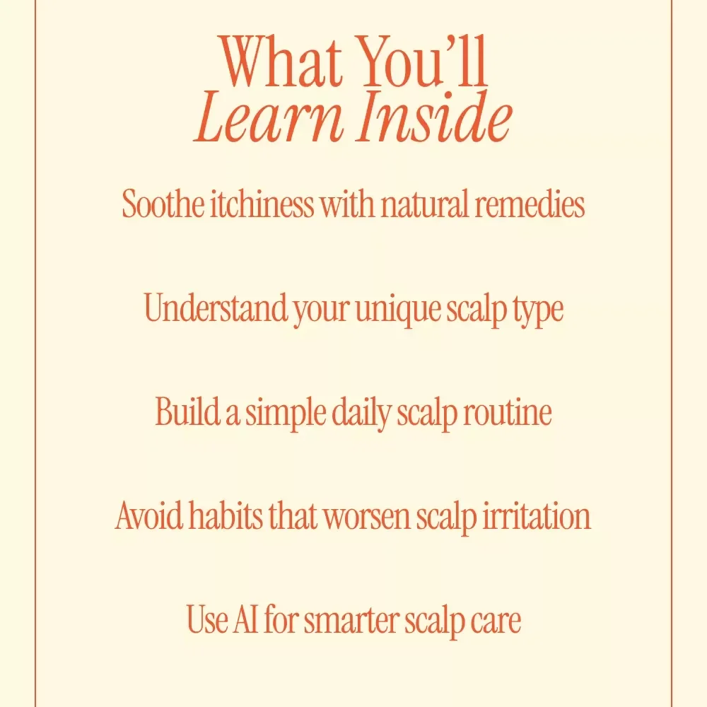 Soothe & Shine: Natural Remedies for an Itchy Scalp | Digital Guide for Itchy Scalp Relief, Natural Hair Care, DIY Scalp Treatments, Healthy Scalp eBook