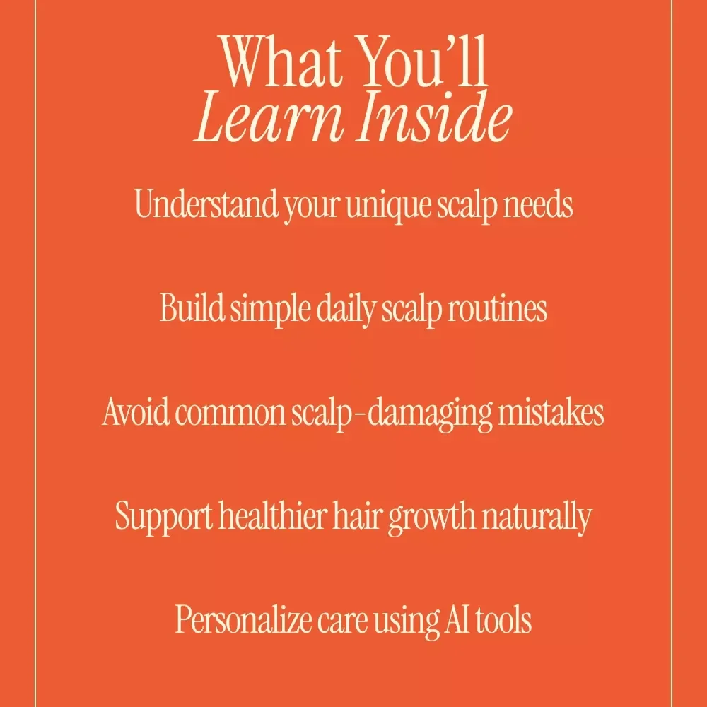 Healthy Scalp, Happy Hair | Scalp Care Guide, Hair Growth & Natural Scalp Wellness eBook