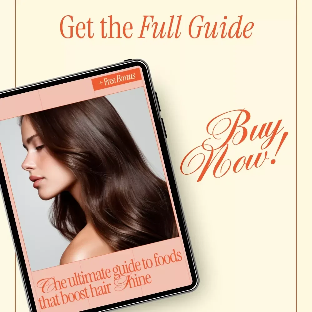 The Ultimate Guide to Foods That Boost Hair Shine – Digital eBook on Hair Nutrition, Shiny Hair Foods, Healthy Hair Diet & Natural Hair Health Guide