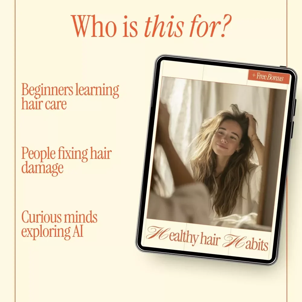 Healthy Hair Habits Ebook | Ultimate Guide to Building healthy hair habits, Stronger Strands & Smarter Hair Care Routines