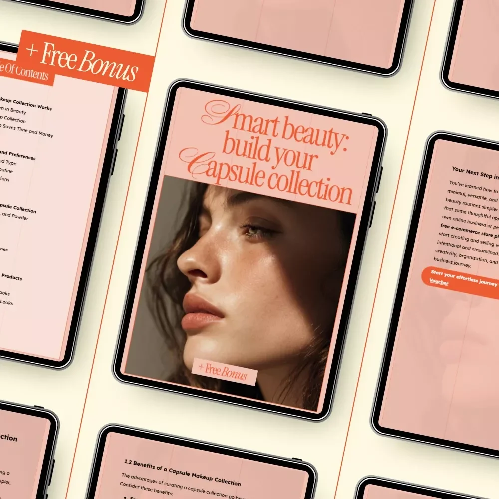 Smart Beauty: Build Your Capsule Collection – Beginner-Friendly eBook for a Capsule Makeup Collection for Beginners, Minimalist Beauty Guide & Smart Makeup System