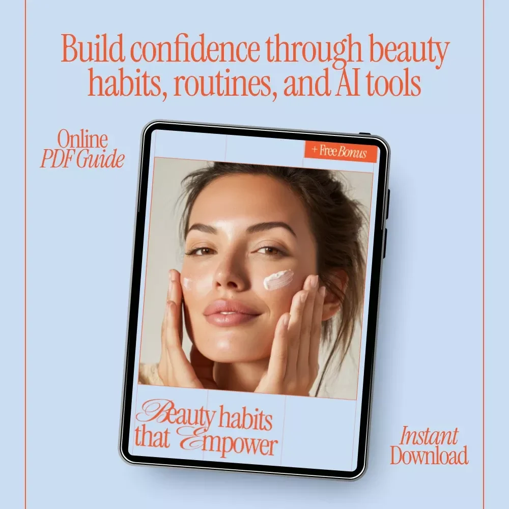 Beauty Habits That Empower | Confidence-Boosting Beauty Habits eBook | Daily Rituals, Self-Care & AI Beauty Guide