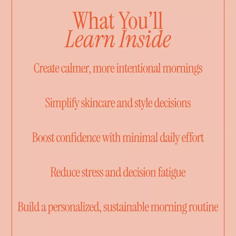 Your Beauty-Infused Morning Routine for a Calm Day | Mindful Skincare, Style & AI-Guided Self-Care Morning Guide