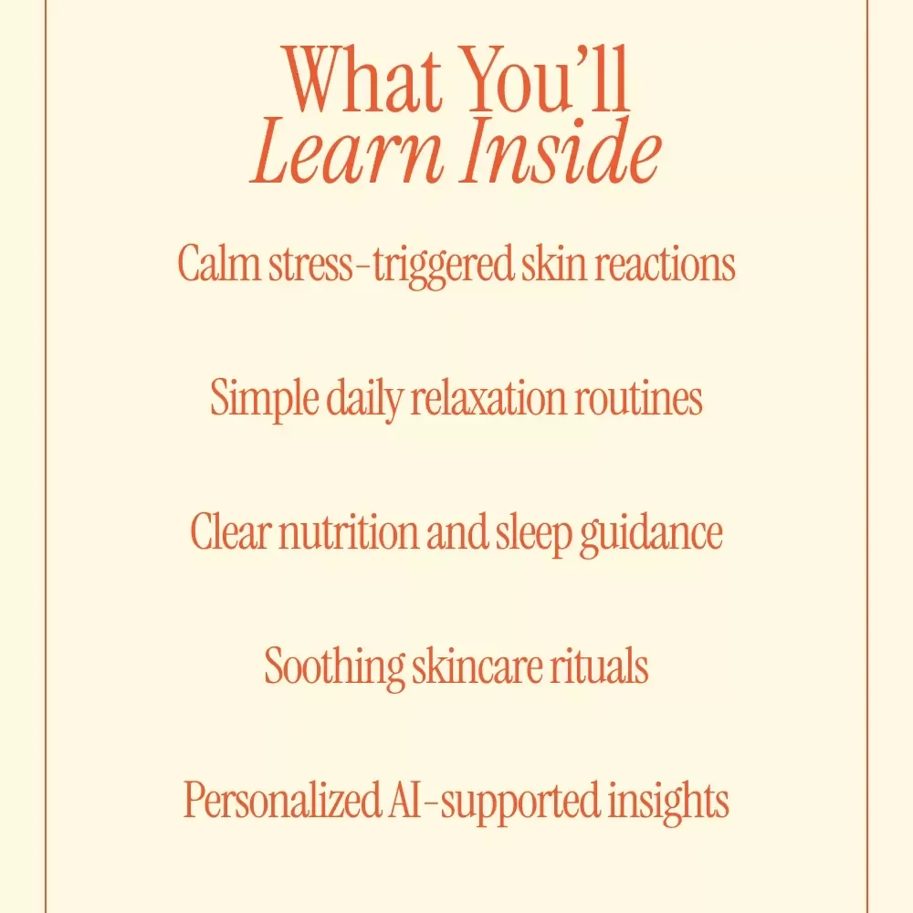 Radiant Calm: Stress Relief for Glowing Skin – Ebook Guide to Stress Relief Techniques for Skin Health, Mind-Body Skincare & Holistic Wellness