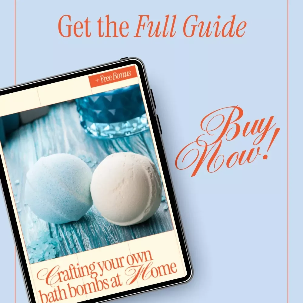 Crafting Your Own Bath Bombs at Home | Beginner-Friendly DIY Ebook Guide on how to make bath bombs at home | Relaxing Self-Care, Creative Gifts, Natural Bath Recipes