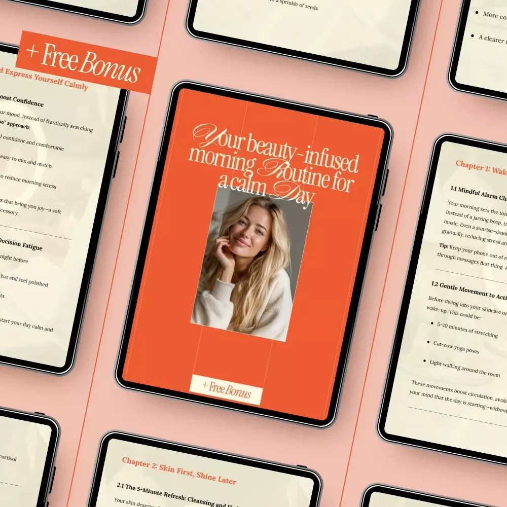 Your Beauty-Infused Morning Routine for a Calm Day | Mindful Skincare, Style & AI-Guided Self-Care Morning Guide