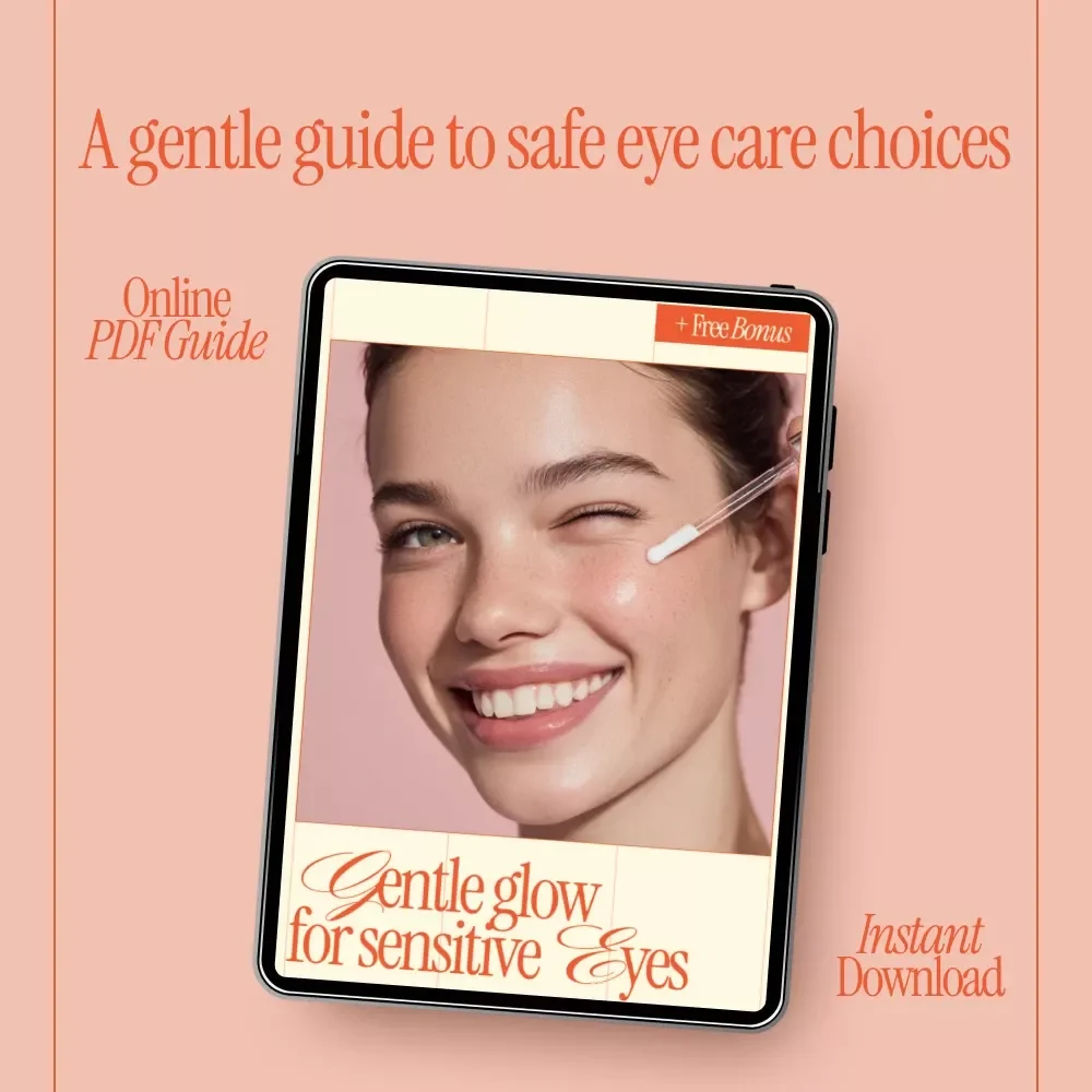 Gentle Glow For Sensitive Eyes – Digital Guide to Safe Eye Care, Ingredient Awareness, Makeup & Skincare Checklist for Sensitive Eyes