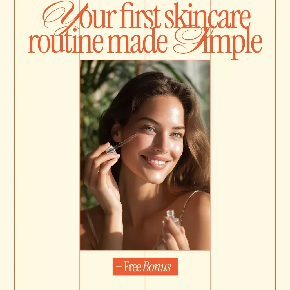 Your First Skincare Routine Made Simple – Beginner Skincare Routine Order Guide, Morning vs Evening Routine, Digital eBook Checklist