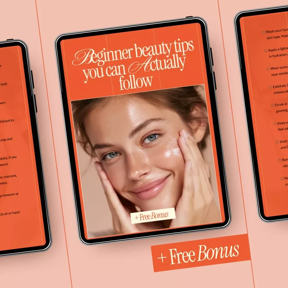 Beginner Beauty Tips You Can Actually Follow | Easy Checklist for Glowing Skin & Everyday Confidence | Beginner Beauty Tips