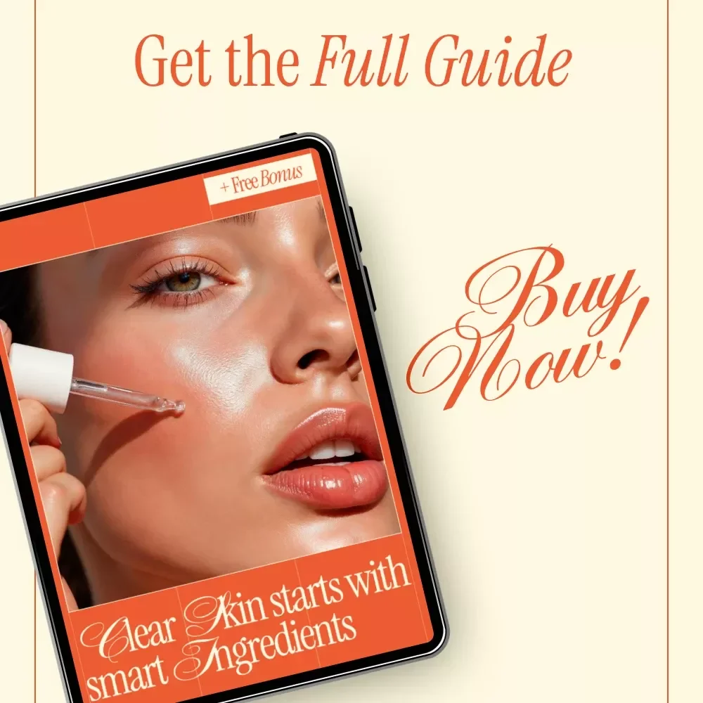 Clear Skin Starts With Smart Ingredients – Oily Skin Ingredient Guide, Face Wash Label Reading eBook, Skincare Checklist Digital Download