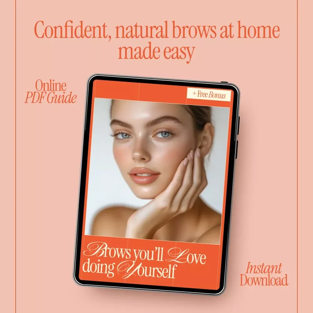 Brows You’ll Love Doing Yourself – At-Home Eyebrow Shaping Guide, DIY Brow Mapping, Natural Brow Styling eBook, Beginner Friendly Brow Routine Download