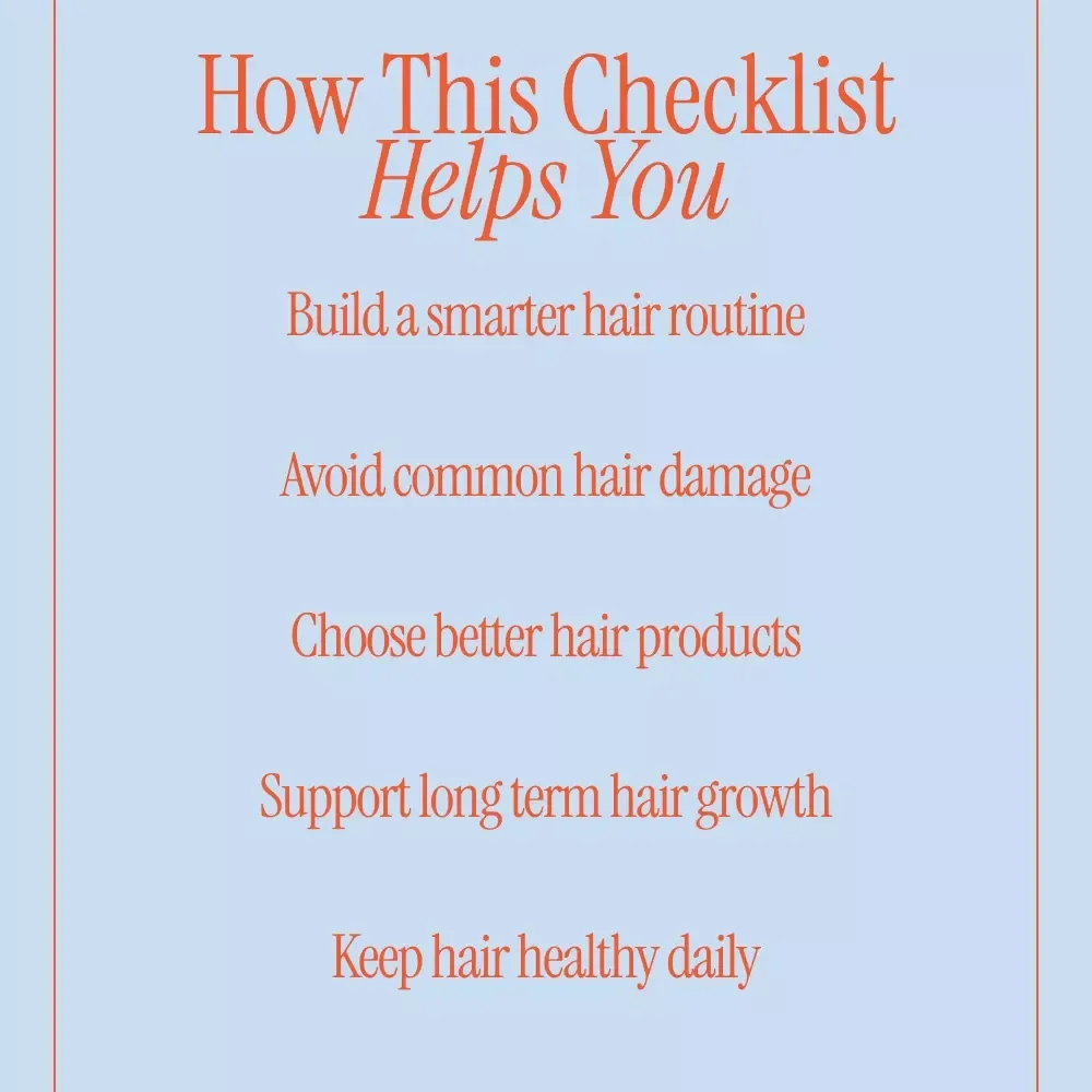 Men’s Hair Care Checklist | Simple Daily Grooming Routine & Practical men hair care tips | Digital Download