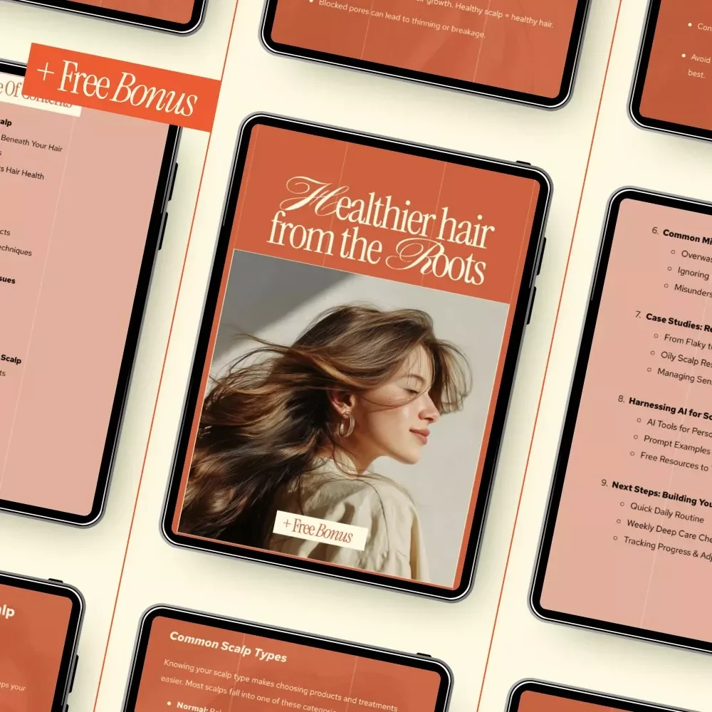 Healthier Hair from the Roots – Complete Scalp Care Tips eBook for Stronger, Thicker Hair Growth